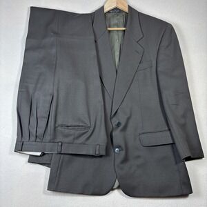 Vintage Britches of Georgetown 2 Piece Suit Wool 31 x‎ 30 Green Canada 40R